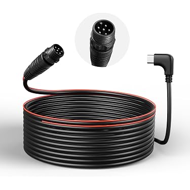 Amazon.com: WOLFBOX 50Feet Rear Camera Replacement Cable with IP67