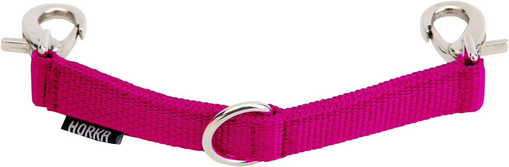 Horka Leather Cavesson Flexible Chain Detachable Bit Pony Cob Full Lunging Items