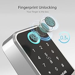 Fingerprint Bluetooth Front Door Locks with
