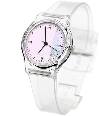 Reloj de pulsera de personalidad transparente, correa de ...