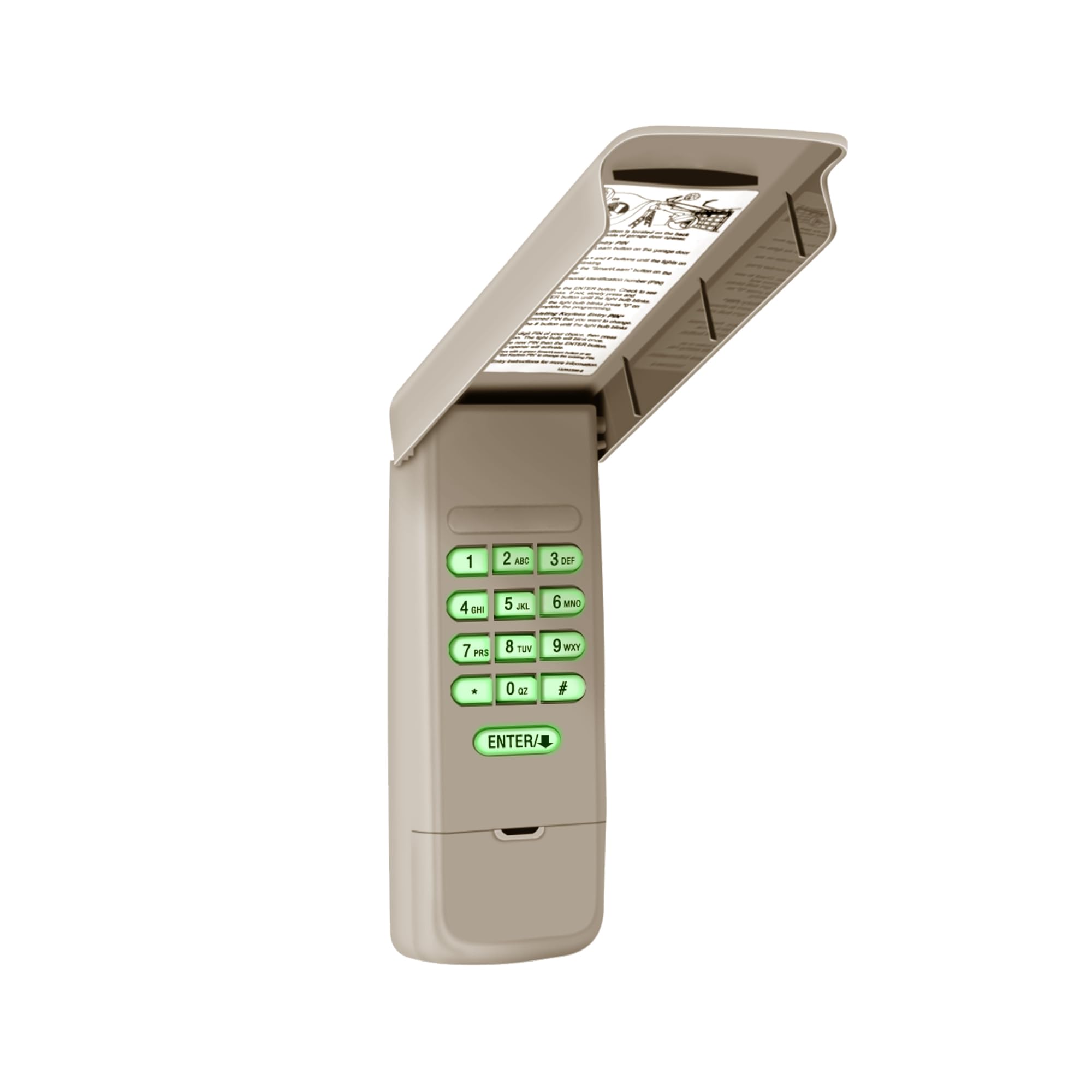 Photo 1 of 1 for CMXZDCG440 Universal Sears Craftsman Chamberlain LiftMaster Garage Door Opener Keypad, 3-Year-Warranty