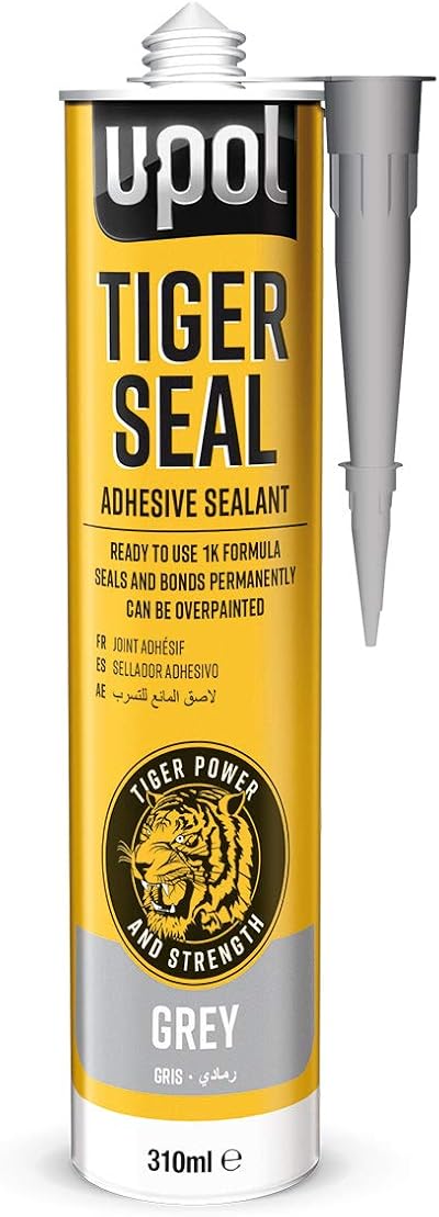 U-POL Tiger Seal TIG/GG Polyurethane Adhesive Sealant Grey 310ml Cartridge
