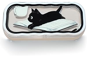 Ao Yee ZGL Cute hard shell bow glasses case cat flower transparent glasses case sunglasses presbyopic glasses frame