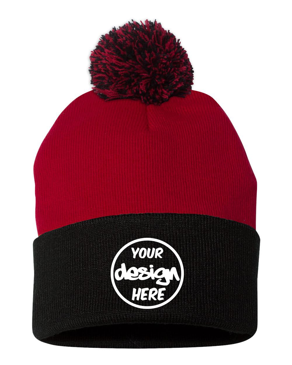 INK STITCH Sp15 Pom Pom Customized Custom Beanies