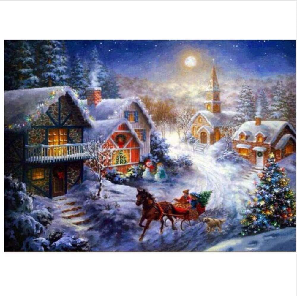 CZYSKY Diamond Embroidery Christmas 5D DIY Full Embroidery Diamond