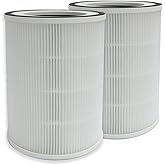 PUREBURG Replacement Filter Compatible with Himox HIMOX-H10 Air Purifier, 2-Pack H13 HEPA 4-Stage Filtration Activated Carbon Air Clean Dust VOCs