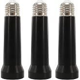 Light Socket Extender, E26/E27 Socket Extension Adapter, 5.31 inch Light Bulb Extension Socket, Light Bulb Socket Extender, Screw in Lamp Holder Adapter(Black 3Pack)