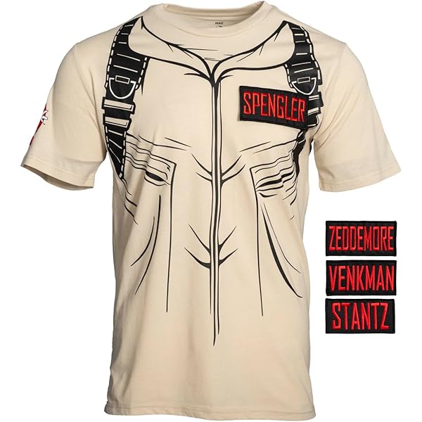 Camiseta Oficial Ghostbusters Logo To Go Para Hombre - 100% Algodón, Estampado Serigrafiado