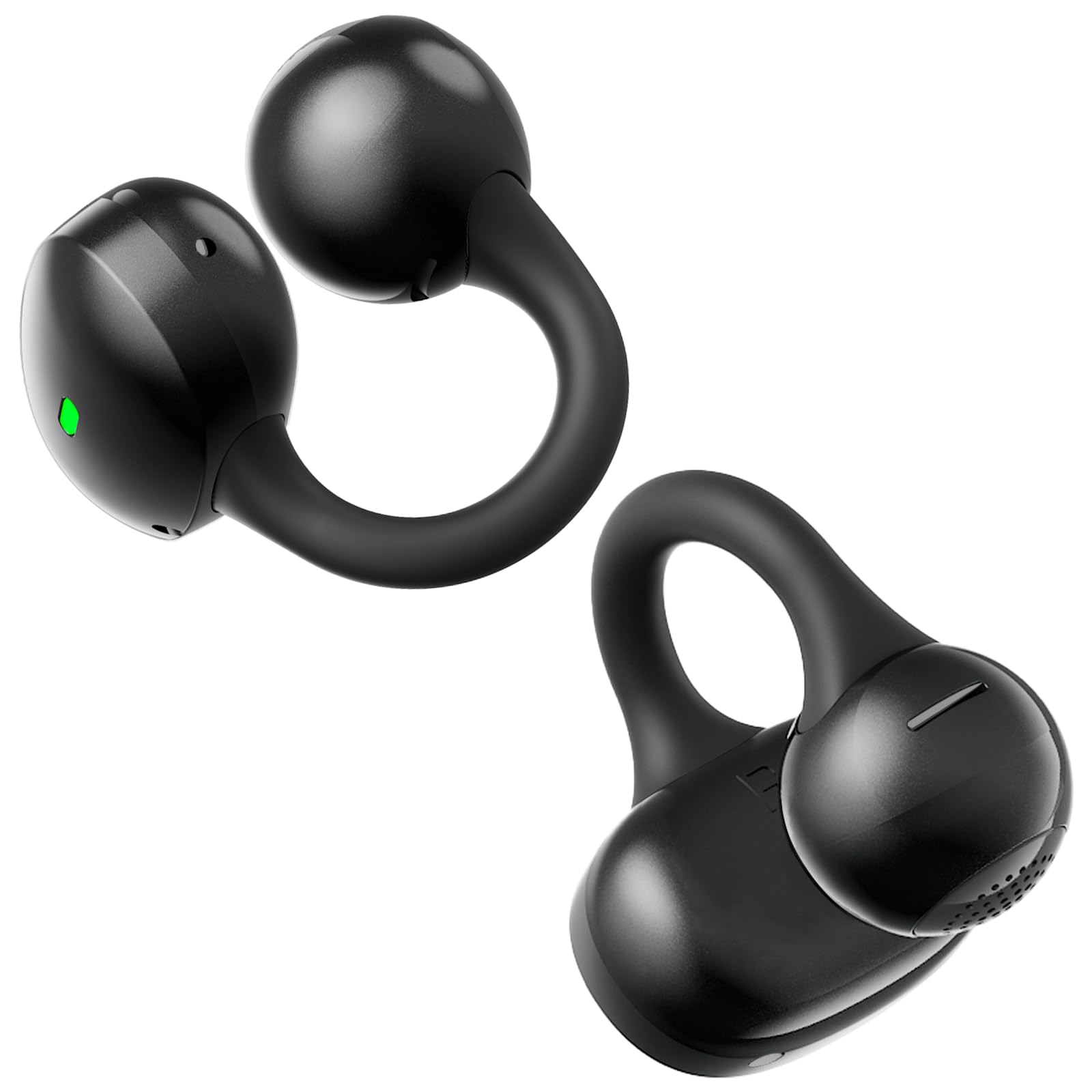 Photo 1 of inscamera Open Ear Earbuds, Clip-On Earbuds Wireless Bluetooth, Ear Clip Bluetooth Headphones, Lightweight Comfort, Ergonomic Secure Fit for Small Ears, Ultra Open Audio, Waterproof, 40H Playtime