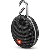 JBL Clip 3 Portable IPX7 Waterproof Wireless Bluetooth Speaker with Built-in Carabiner, Noise-Canceling Speakerphone and Micr