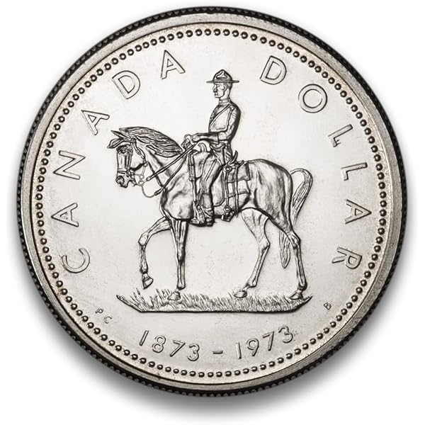 Royal Canadian Mint 1952-1977 $1 Queen Elizabeth II's Silver