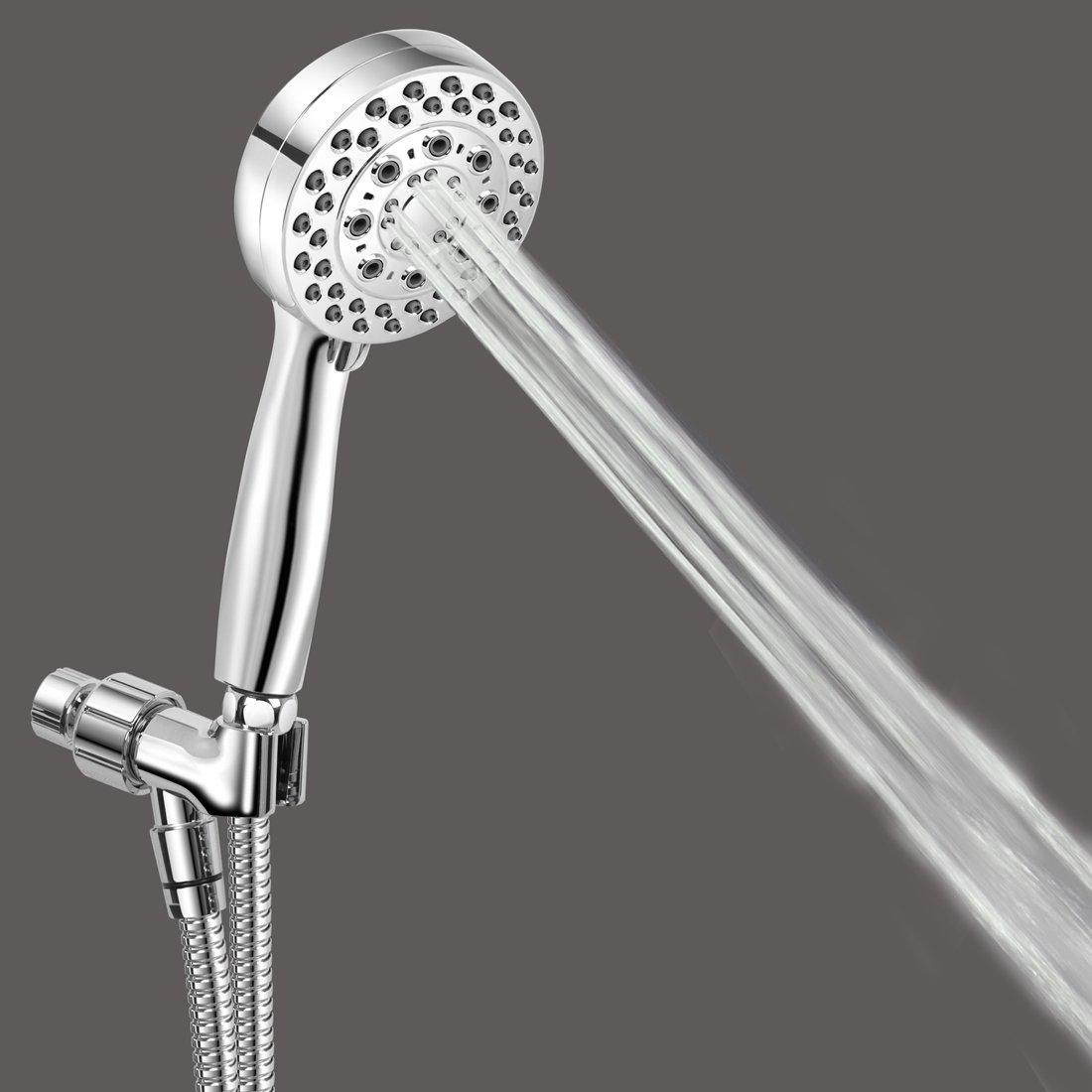 Shower Head With Hose 5 Function Shower Head Removable Water