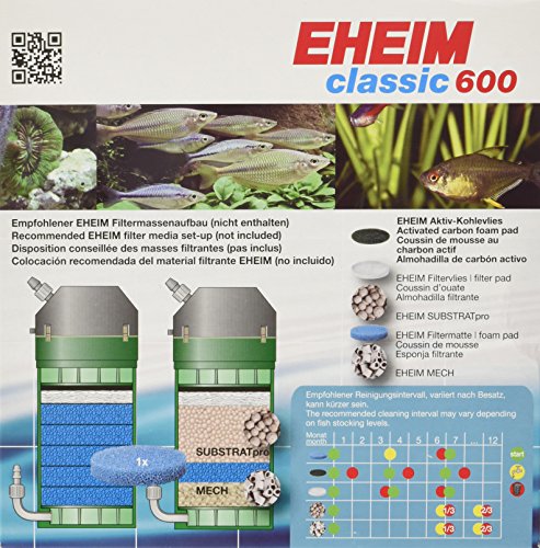 EHEIM Coarse Filter Pad (Blue) for Classic External Filter 2217 (2 Pieces)