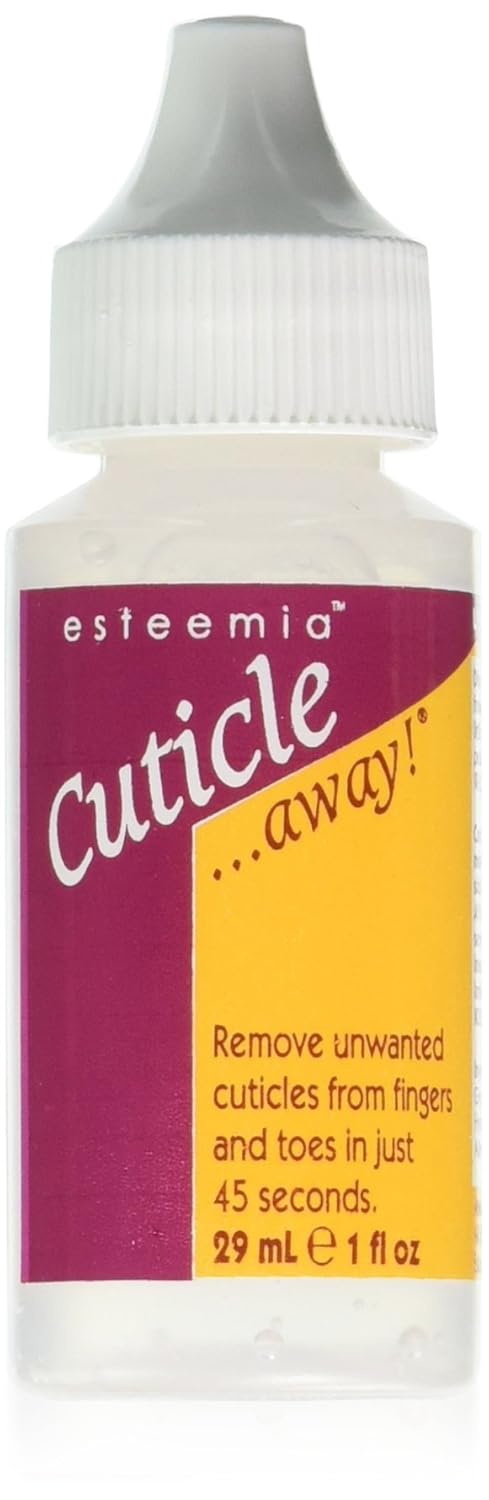 Esteemia Cuticle Away Remover, 1 Fluid Ounce