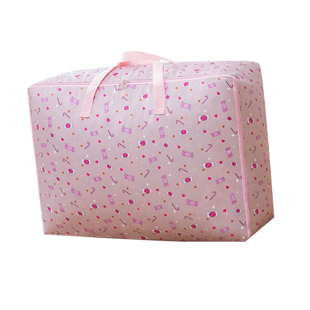 OFFSCH Breathable Quilt and Pillow Storage with Zipper Bedding Organizer Containers for Clothes Duvets Blankets Ideal for Underbed Storage and Home Organization