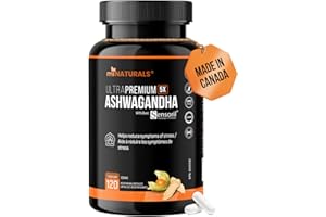 Ashwagandha Supplement For Stress Relief | Helps Lower Cortisol Levels - Backed by Science - Sensoril | 120 Pills by miNATURA