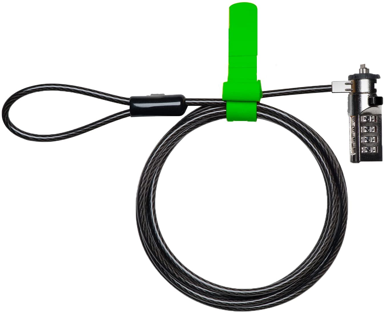 (Combo Lock) Universal Anti-Theft Security Hardware Cable Combination Lock Kit for Laptop, MacBook, iPad, Tablets, Can Secure Virtually Anything