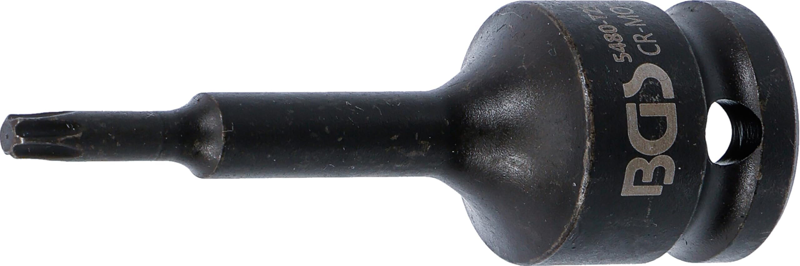 BGS 5480-T25 | Impact Bit Socket | length 75 mm | 12.5 mm (1/2") Drive | T-Star (for Torx) T25