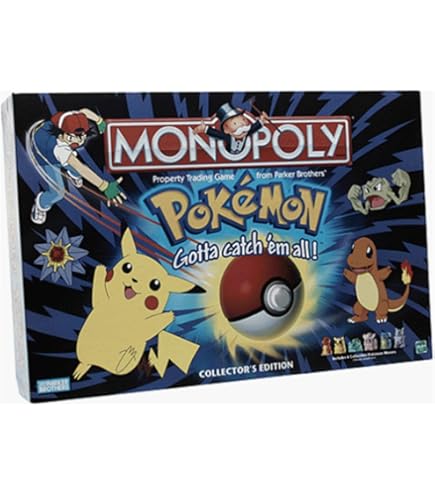 Amazon.com: MONOPOLY: Pokemon Kanto Edition : USAopoly: Toys & Games