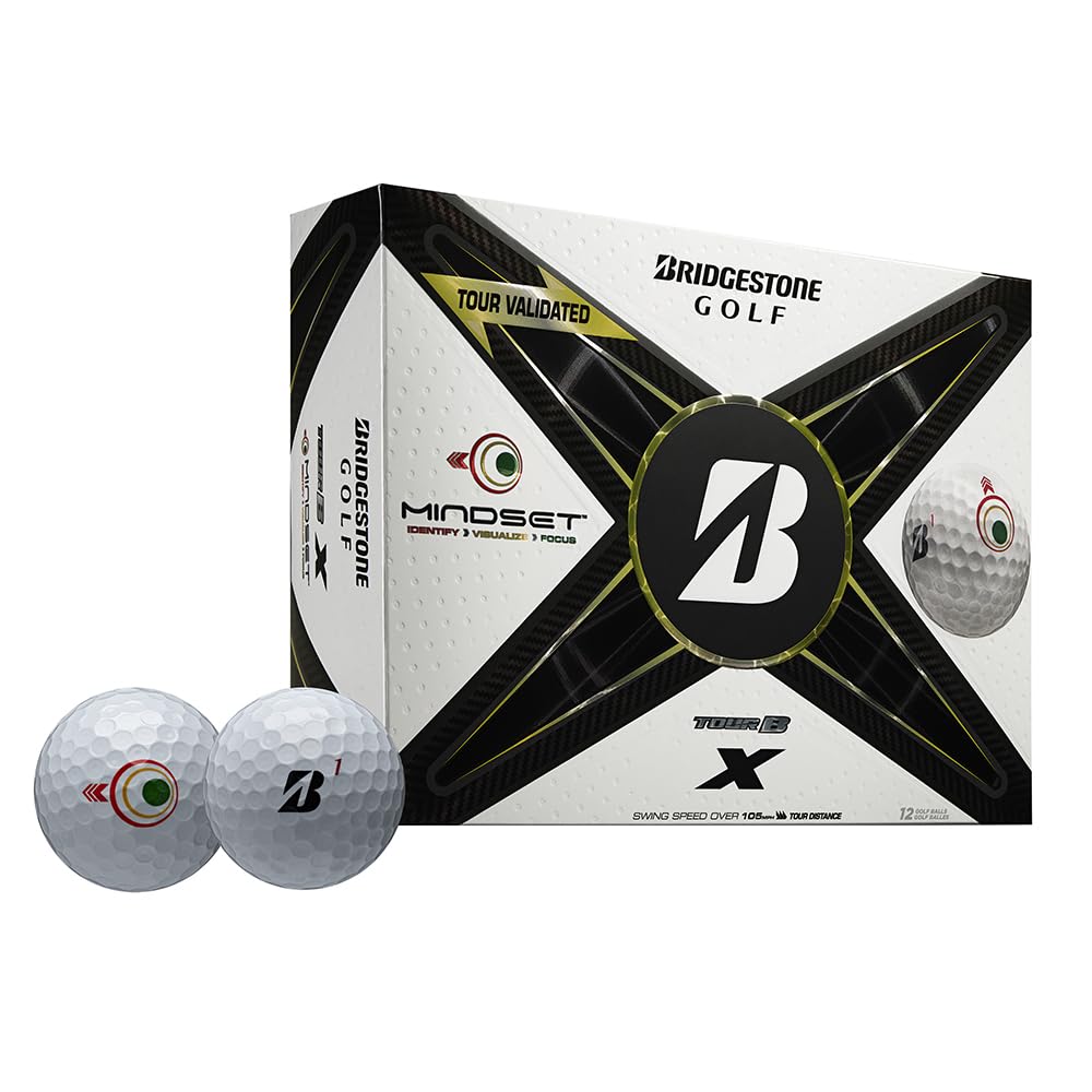 Bridgestone Golf 2024 Tour B X Mindset White