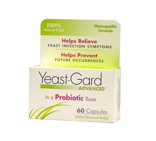 YEAST-GARD ADVANCED HOMEOPATHIC CAPSULES, 60 COUNT