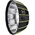 Glow EZ Lock Parabolic Softbox for Flashpoint XPLOR 300 and 400 Direct Mount (25.5" - Silver) - Godox AD-S65