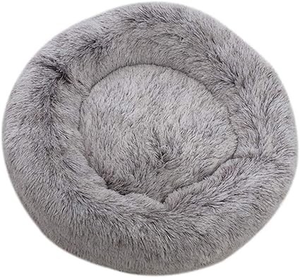 Chien Chat Lit Panier De Chat Rond En Peluche Pour Animal Domestique Nest Deep Sleep Pet Matelas Lavable En Peluche Cafe 50 Cm Amazon Fr Cuisine Maison