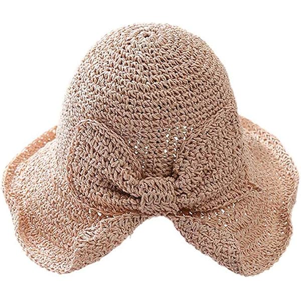 ⭐️NEW Straw Embellished Floppy Hat Rhinestone Decor Black Floppy Hat - 20 main image 4