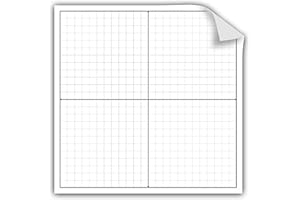 Geyer Instructional Products 181300 Coordinate Plane Easy Cling Graph