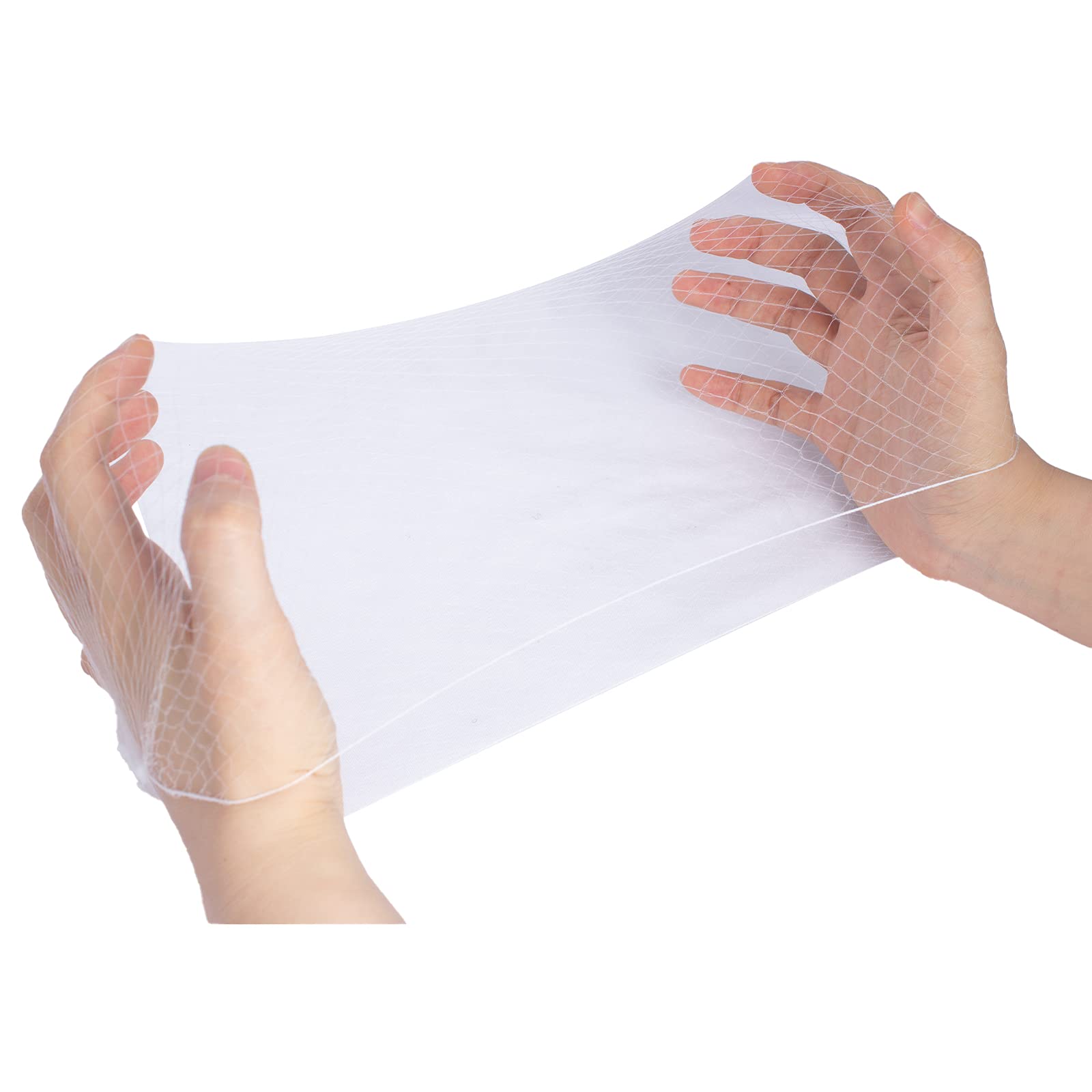 Photo 1 of WeKen 100PCS Of Hairnets Invisible Elastic Edge Mesh 50cm Hair Nets for Women Hair Bun Making Sleeping Ballet Dancer Kitchen Food Service 20 Inches White (Bulk Pack 100pcs)