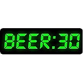 Beer 30 Funny Vinyl Sticker 5 Inch