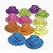 Fun Express Neon Animal Print Gangster Hats (1 Dozen)
