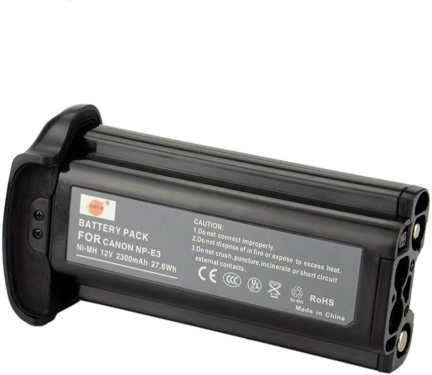 DSTE® 2x NP-E3 NPE3 Rechargebale Ni-MH Battery for Canon EOS 1D, EOS 1DS, EOS 1D Mark II, 1D Mark II N, EOS 1DS Mark II Camera - Image 3