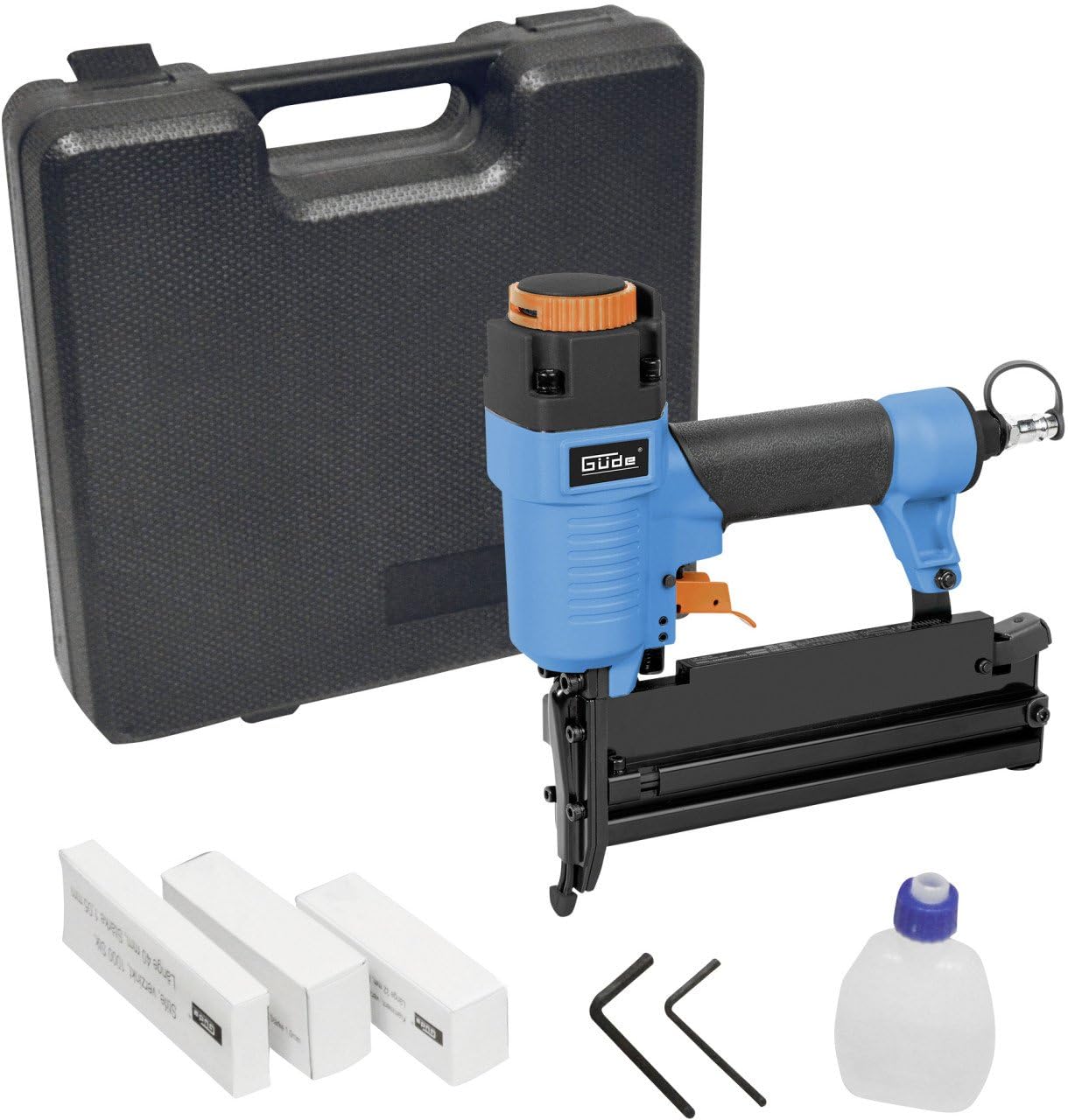 Güde 40221 Pressure Air Clamp/Nailer 3-in-1, 25 x 6 x 24 cm