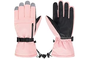 Century Star Snow Gloves for Kids Womens Mens Girls Boys Winter Gloves Waterproof Youth Ski Gloves Touchscreen Sport Mittens