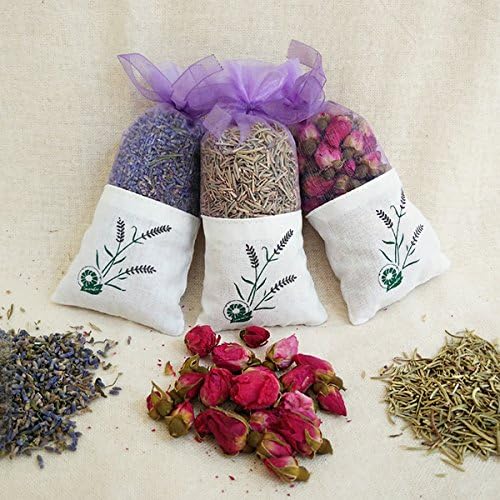 Natural Health Herbal Tea- 100% Fragrant Food Grade Dried Lavender Floral Tea,Rose Buds Herbal Tea, Rosemary Tea -3 Pack
