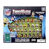 Party Animal TeenyMates NFL Wide Receiver Collector Set, 32 Mini Collectible Football Figures