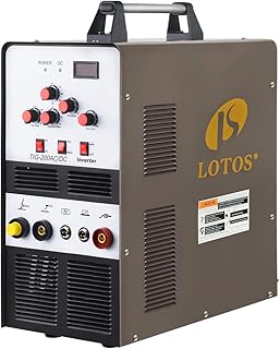 Lotos TIG200ACDC 200A AC/DC Aluminum Tig Welder with DC Stick/Arc Welder