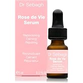 Dr Sebagh Rose de Vie Serum - Soothing &amp; Anti-Aging Serum with Organic Oils &amp; Antioxidants to Hydrate, Calm, and Protect Dry, Mature and Sensitive Skin, Non-Comedogenic, Box Included (0.17 fl oz.)