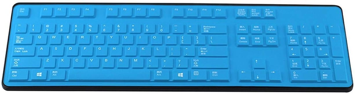 Amazon Com For Dell Kb212 B Kb4021 Sk 81 Desktop Computer Business Pc All In One Pc Keyboard Cover Protector Desktop Computer Film Allblue Computers Accessories