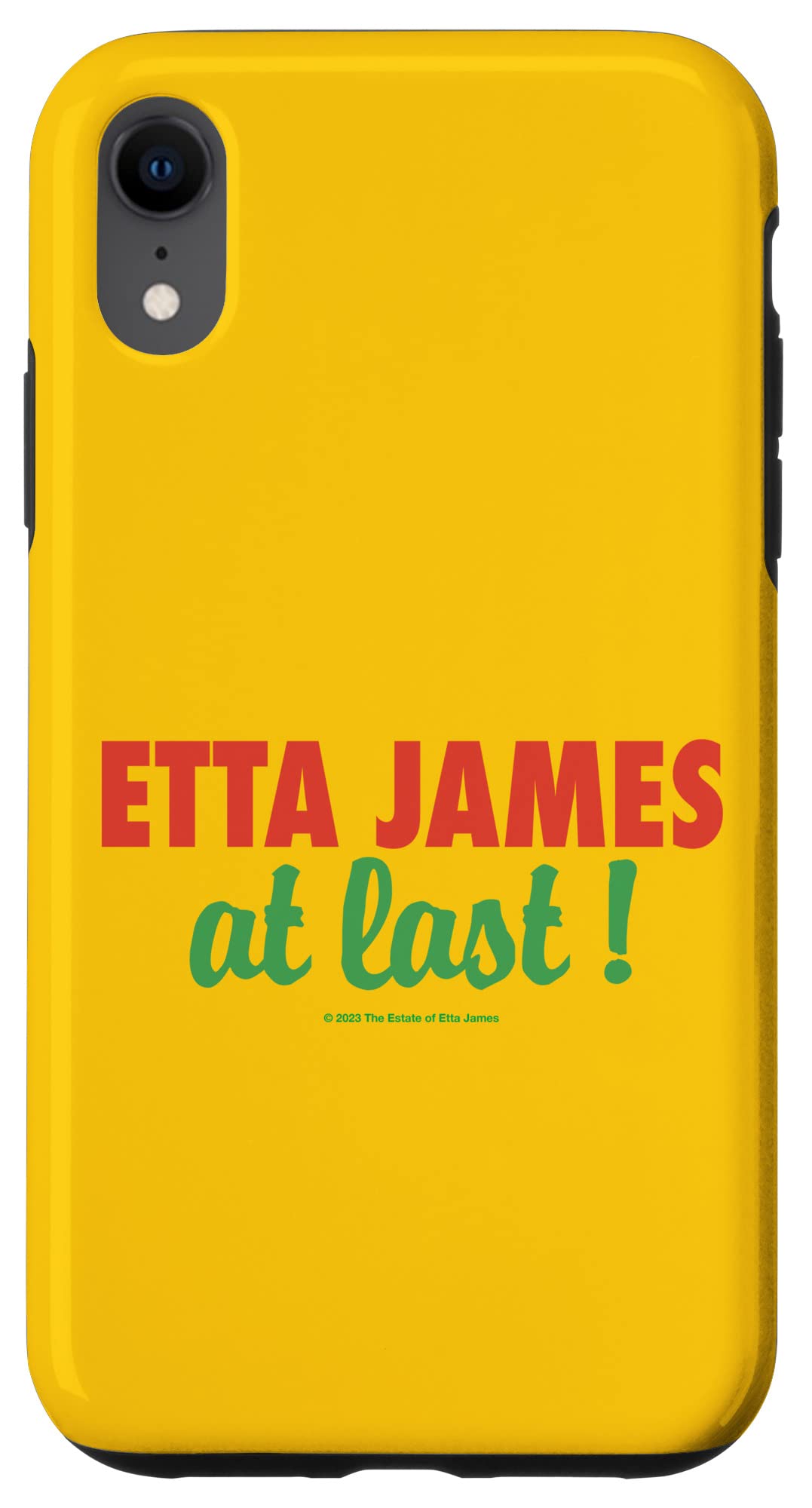 iPhone XR Etta James At Last Album Title Case