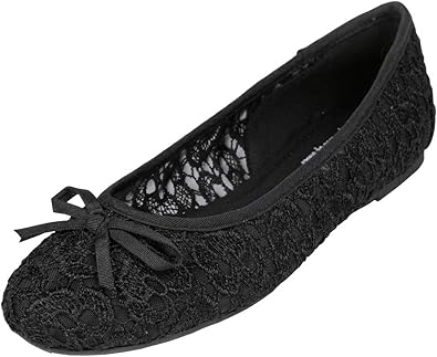 comfy black flats