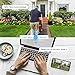 Outdoor Wireless Security 1080P HD Camera Wansivew, Battery Powered Wire-Free WiFi Home Security System Camera with Motion Detection, Two-Way Audio& Night Vision and Micro SD Card Slot B1