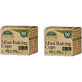 YouCare J25018 mini baking cups, Brown 2 pack