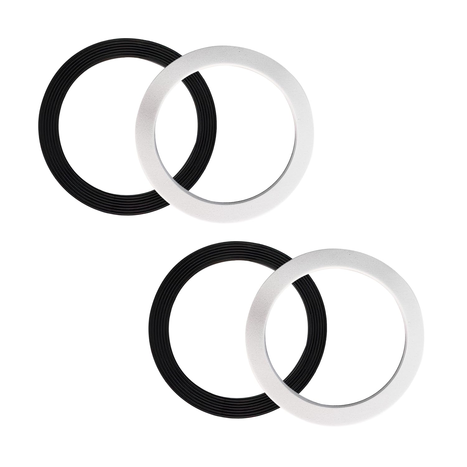 Qrity 4Pcs Sink O Ring Seal Washer, Basin Plug Sealing Washer, O-Ring Gasket for Sink Basket Strainer Waste, for Qrity 110mm Sink Waste (ASIN # B06XBSS8QJ & B0725M4MY4 & B07DPPGWBQ)