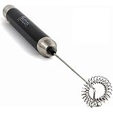 Nestpark Portable Drink Mixer Small Handheld Electric Stick Blender - Cordless and Battery Operated Bulletproof Keto Coffee B