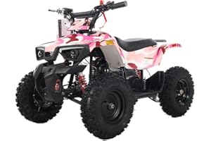 X-PRO Bolt 40cc ATV 4 Wheelers 40cc ATV Quads Quad (Pink Camo)