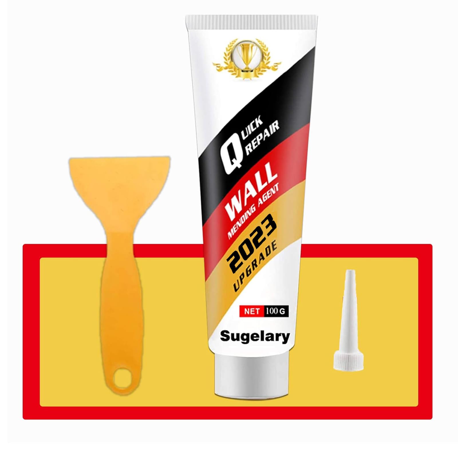 Drywall Patch Repair Kit with Scraper, Wall Spackle