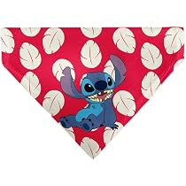 Amazon.com : Disney Pet Bandana Lilo and Stitch Dress Leaves with ...