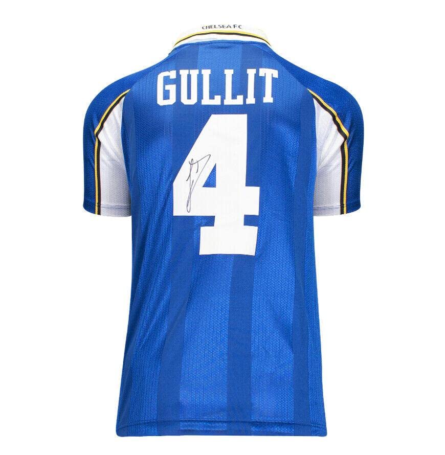 Mua Ruud Gullit Signed Chelsea Shirt - 1998, Number 4 Autograph